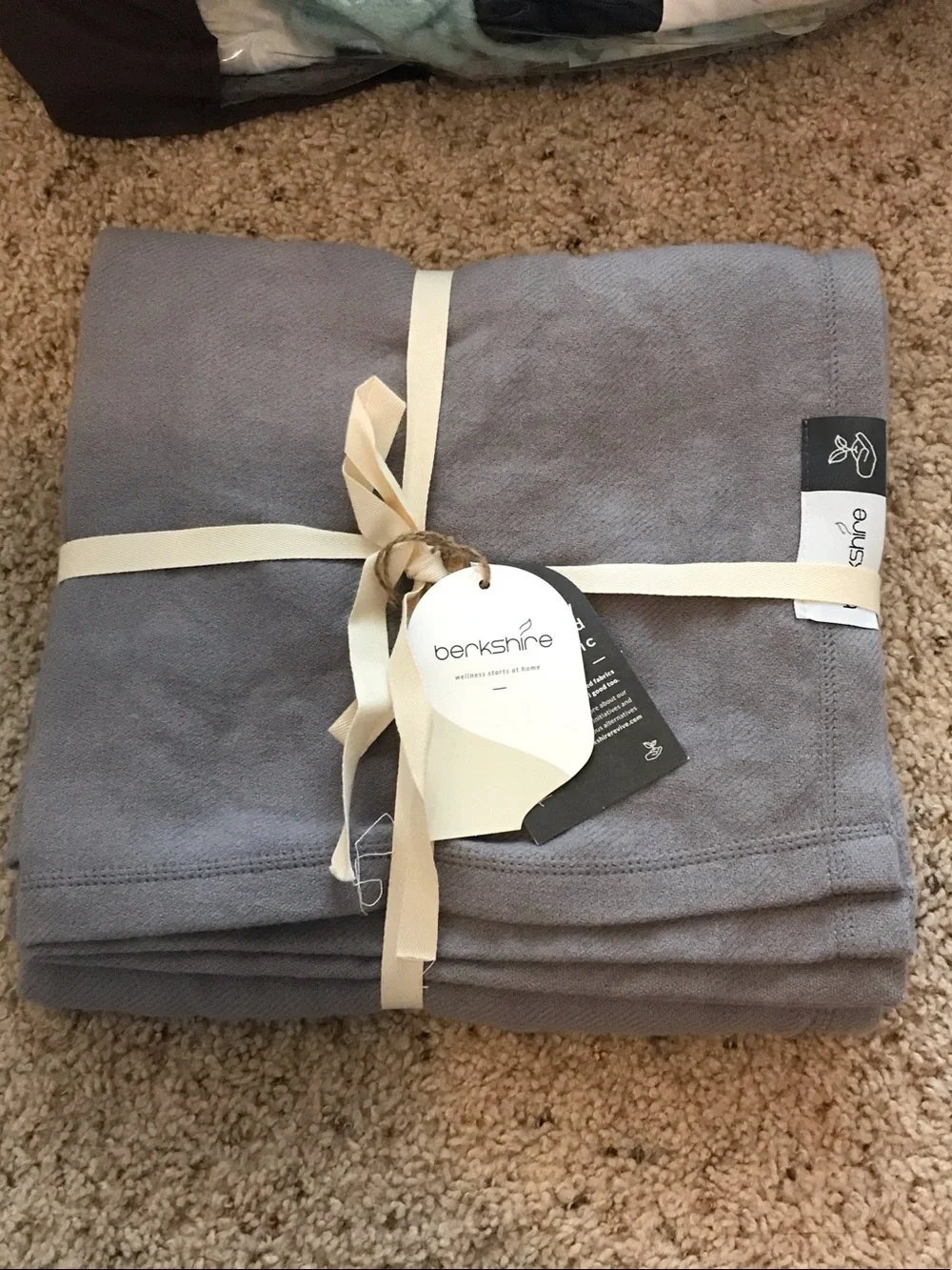 Berkshire Plush 100% wool Throw Blanket